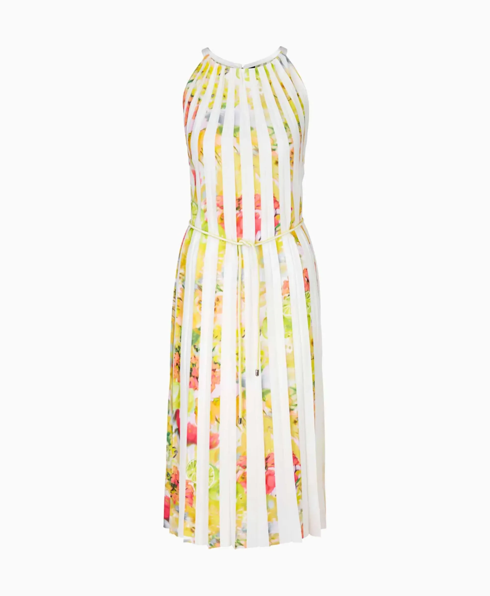 Bruiloftskleding^Marccain Collectie Jurk Wc 21.27 W36 Midden Geel