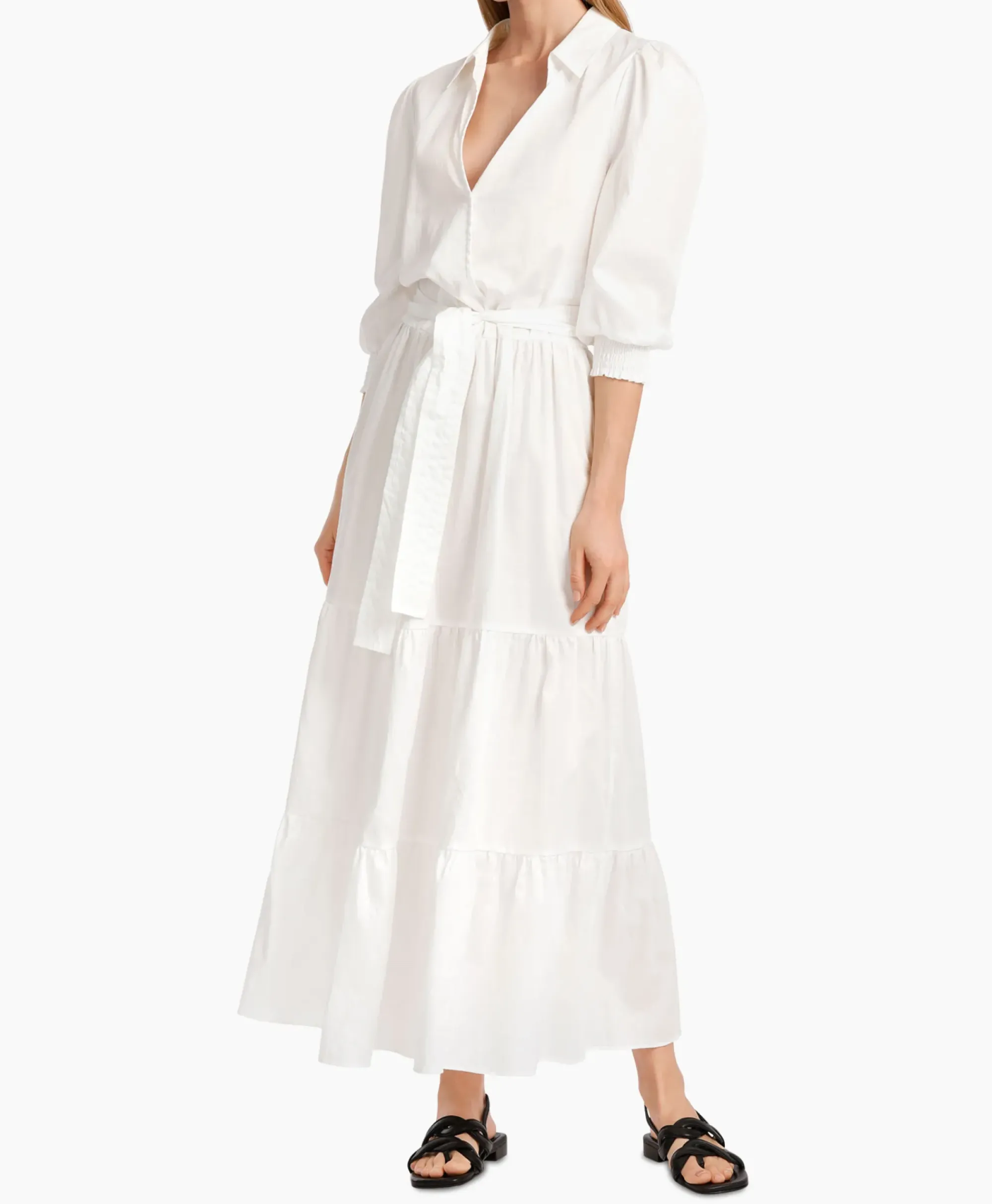 Bruiloftskleding^Marccain Collectie Jurk Wc 21.56 W35 Off White
