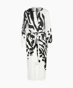 Bruiloftskleding^Marccain Collectie Jurk Wc 21.05 W14 Print + 2 Kleurig