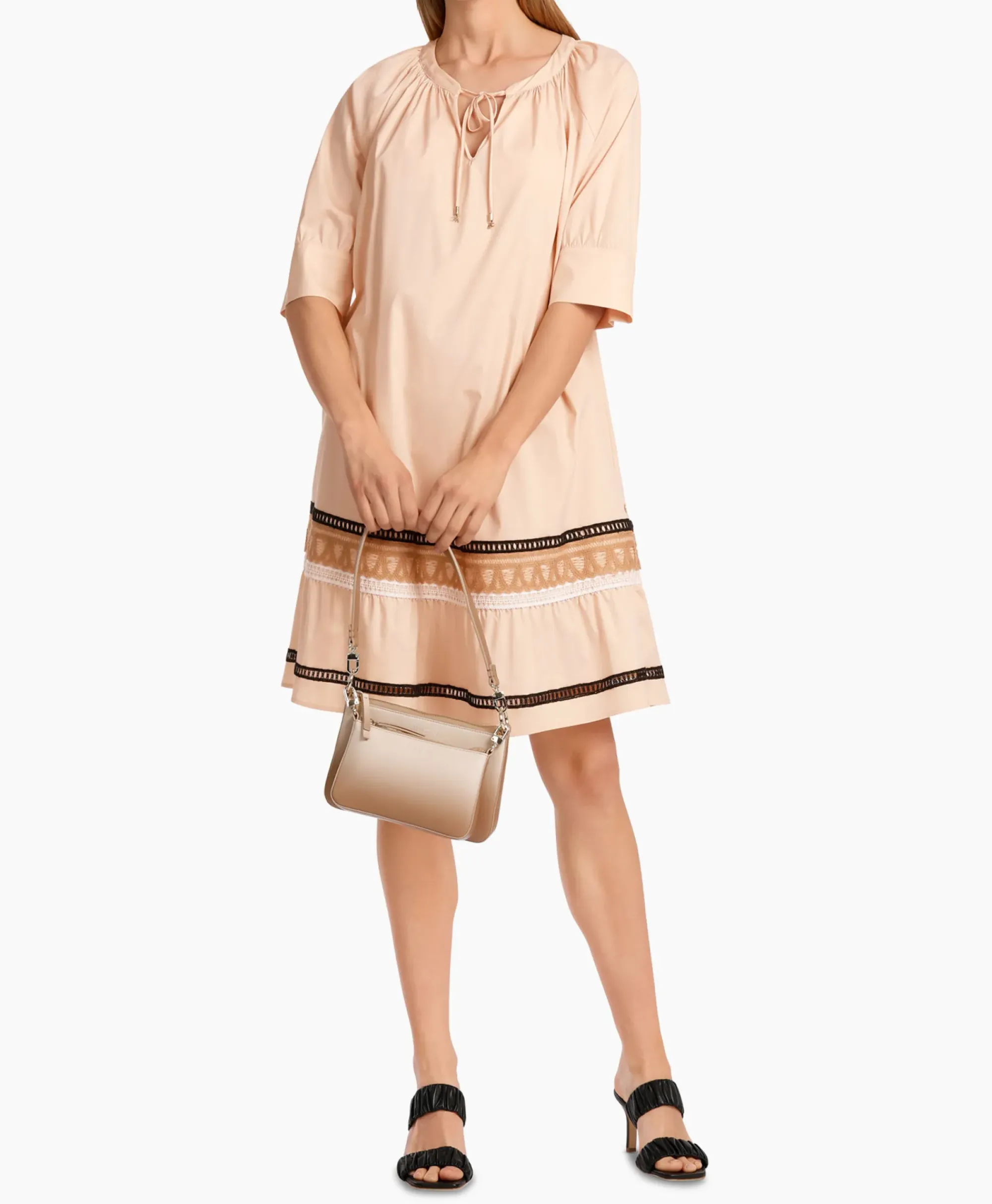 Bruiloftskleding^Marccain Collectie Jurk Wc 21.55 W93 Rose