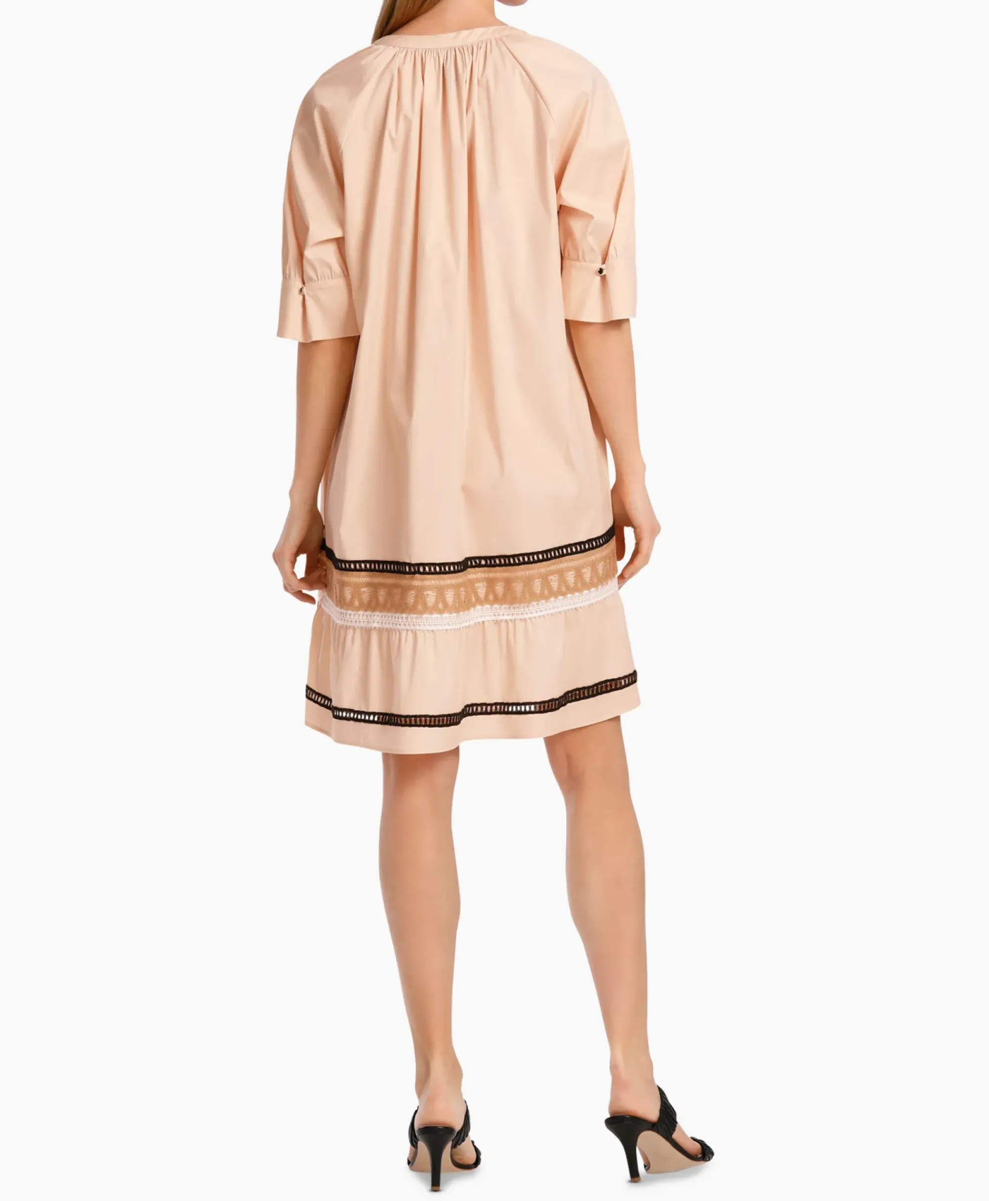 Bruiloftskleding^Marccain Collectie Jurk Wc 21.55 W93 Rose