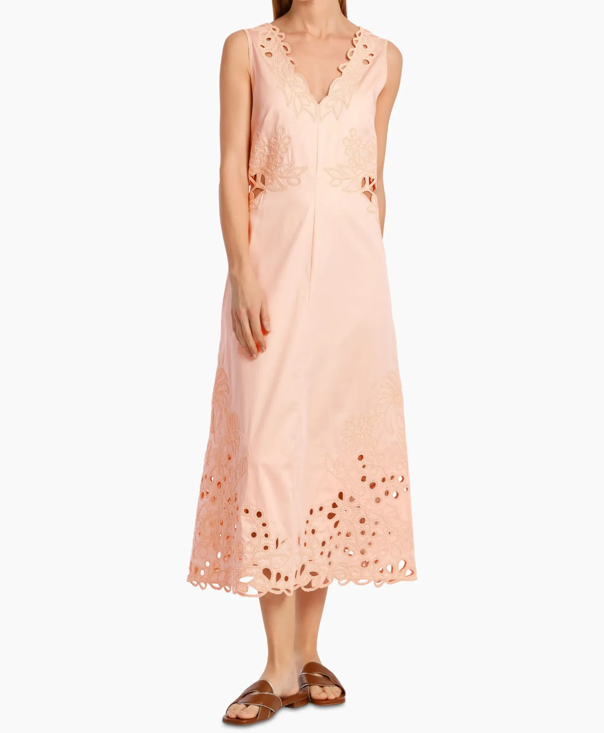 Bruiloftskleding^Marccain Collectie Jurk Wc 21.49 W76 Rose
