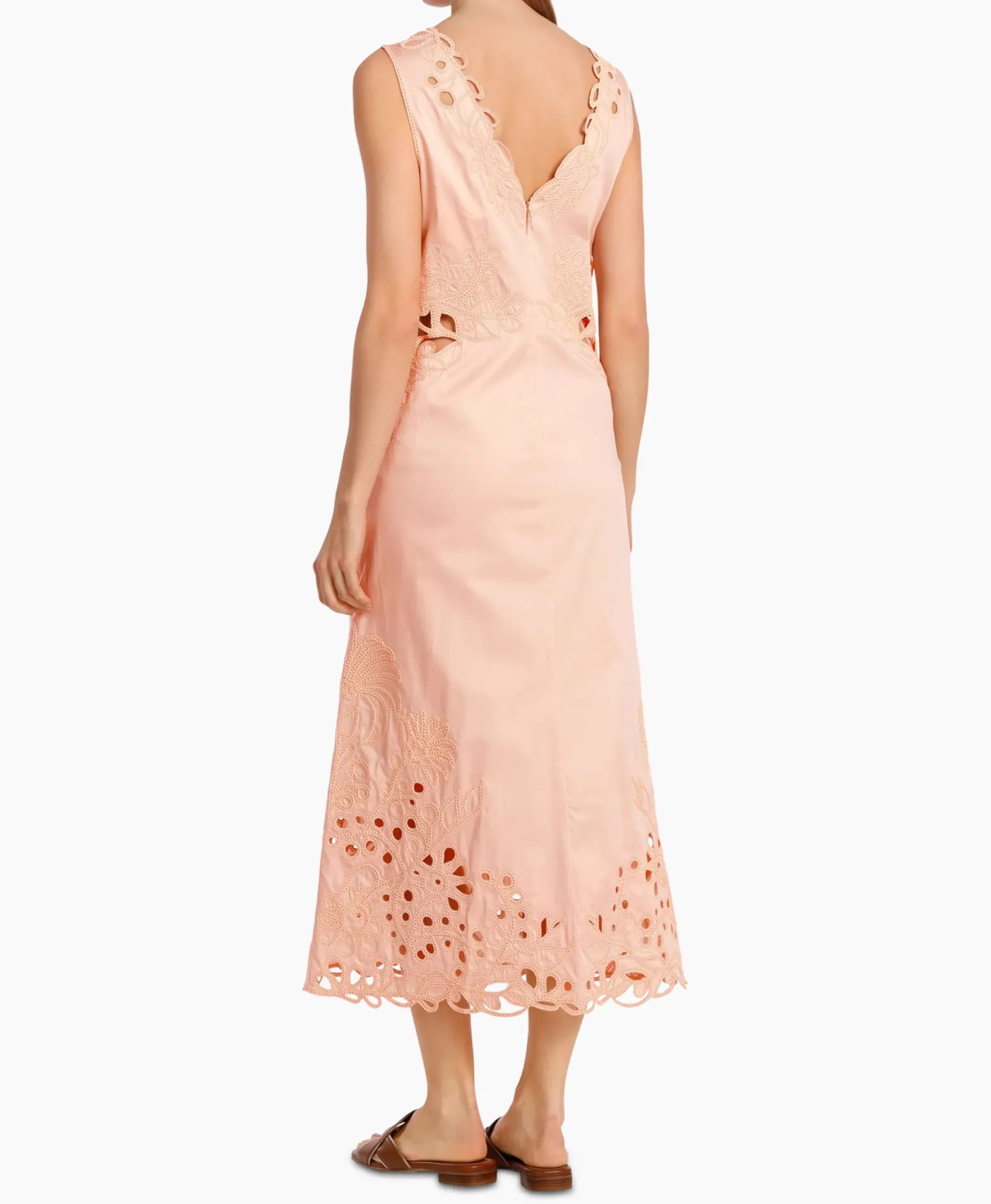 Bruiloftskleding^Marccain Collectie Jurk Wc 21.49 W76 Rose