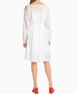 Bruiloftskleding^Marccain Collectie Jurk Wc 21.58 W68 Wit