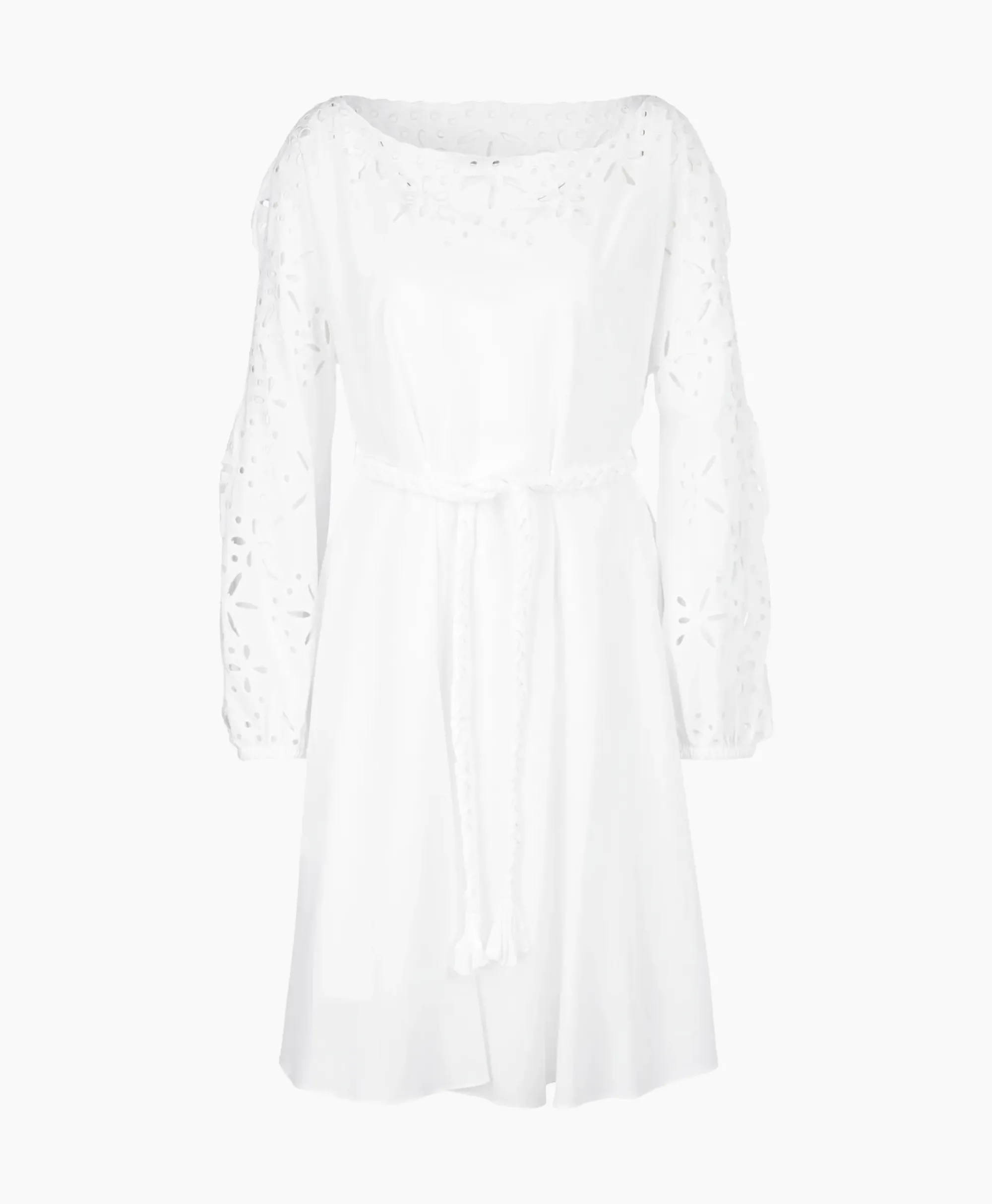 Bruiloftskleding^Marccain Collectie Jurk Wc 21.58 W68 Wit