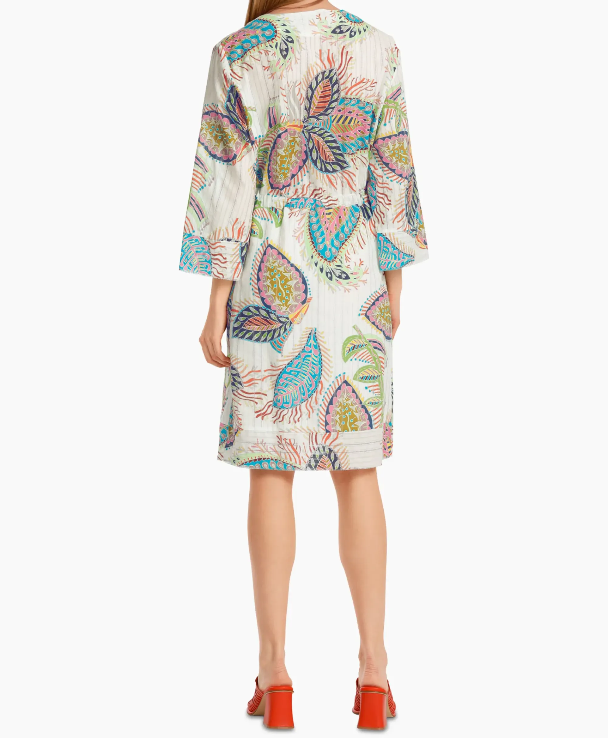 Bruiloftskleding^Marccain Collectie Jurk Wc 21.50 W63 Wit