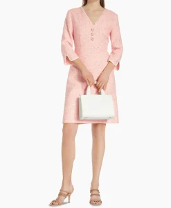 Bruiloftskleding^Marccain Collectie Jurk Wc 21.66 W88 Zalm
