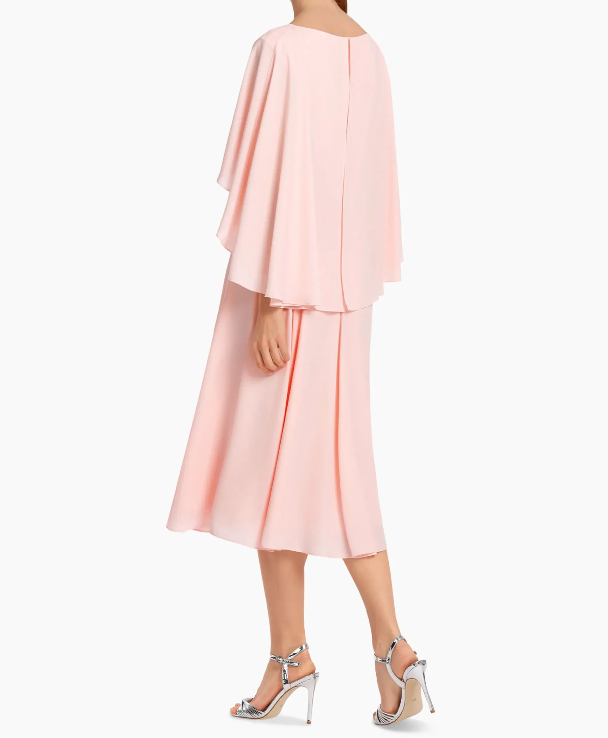 Bruiloftskleding^Marccain Collectie Jurk Wc 21.70 W90 Zalm