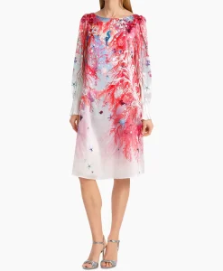 Bruiloftskleding^Marccain Collectie Jurk Wc 21.69 W89 Zalm