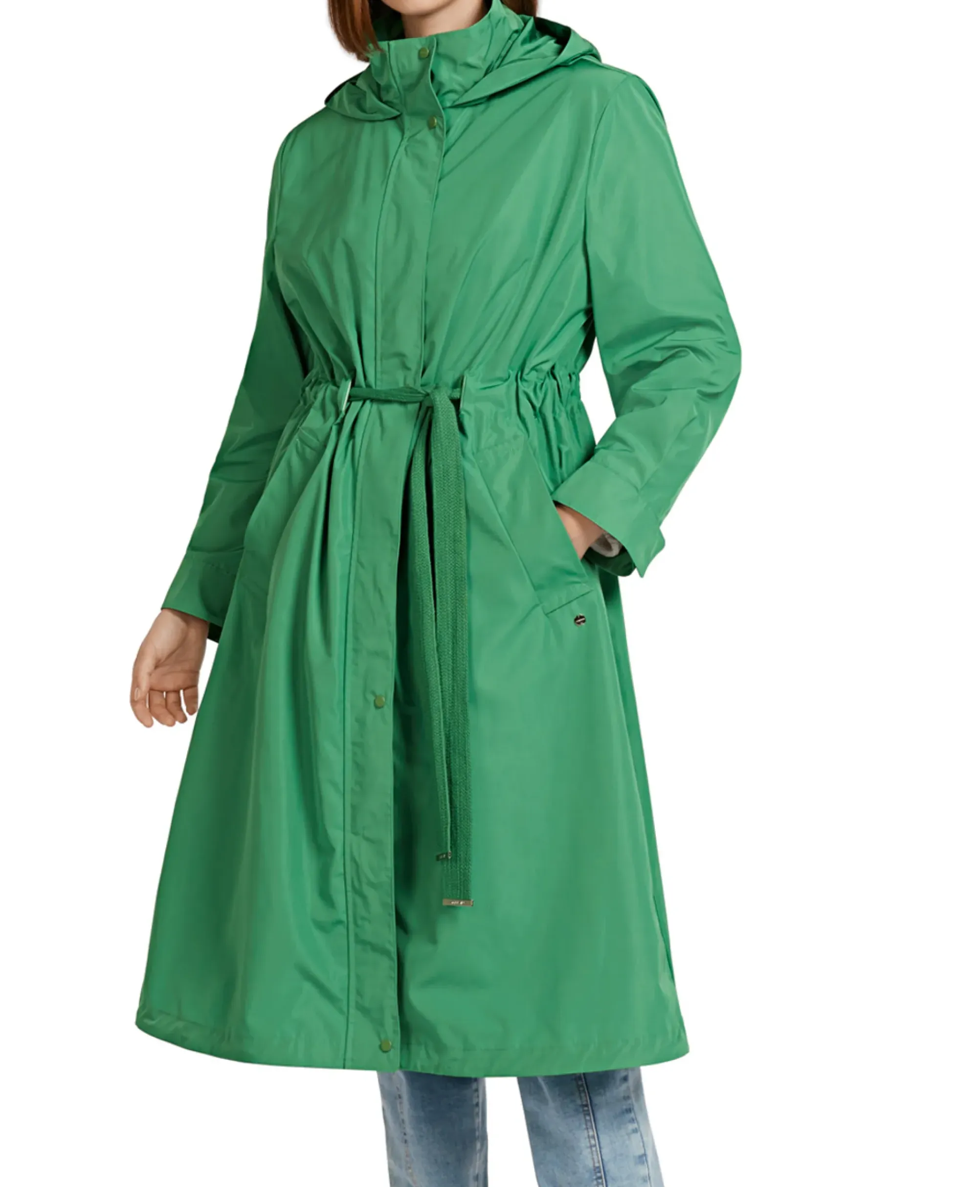 Jassen^Marccain Collectie Mantel Uc 11.03 W60 Groen