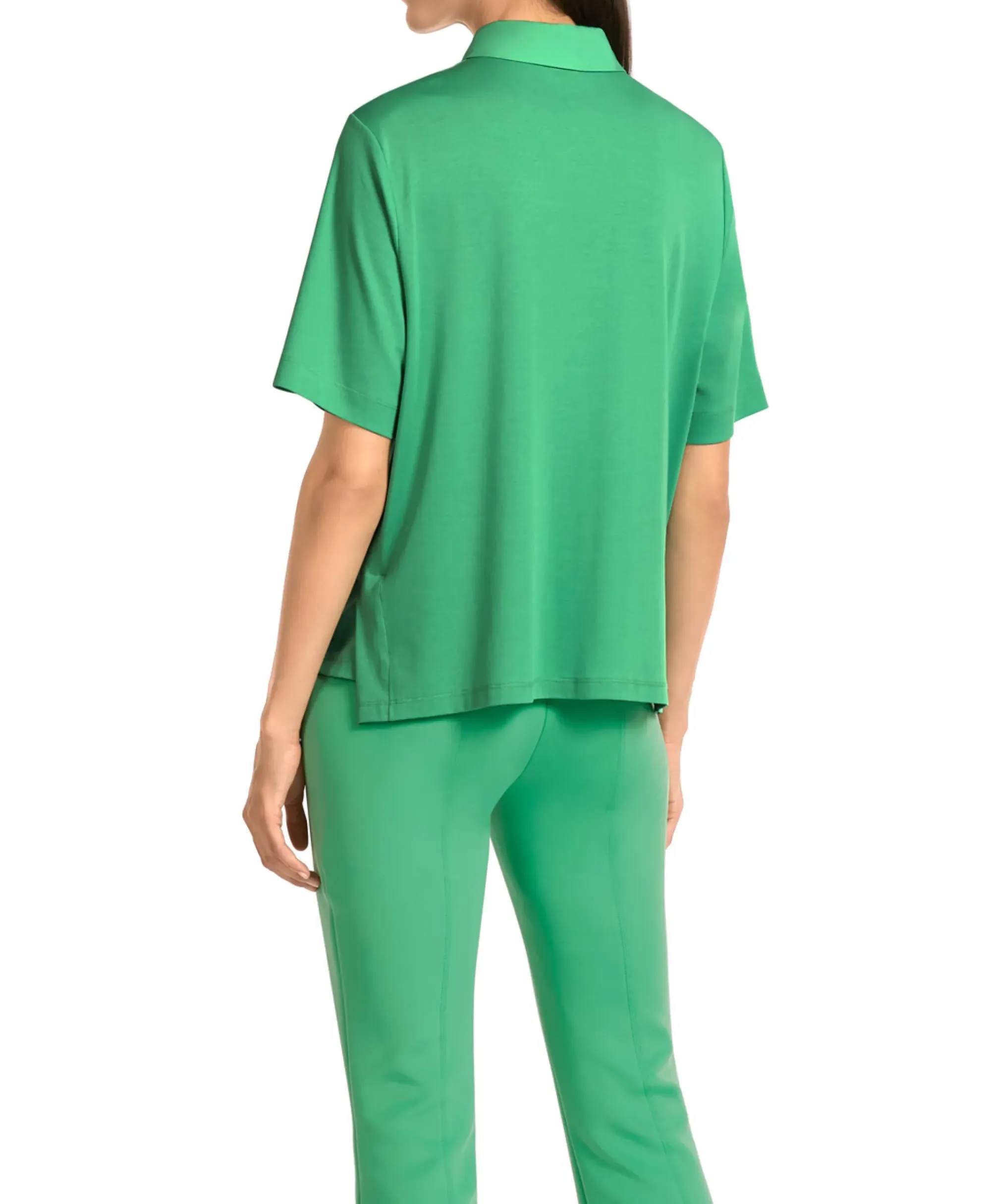 Polo's^Marccain Collectie Polo Uc 53.05 J14 Groen