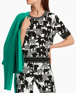 Truien^Marccain Collectie Pullover Wc 41.10 M03 Print + 2 Kleurig