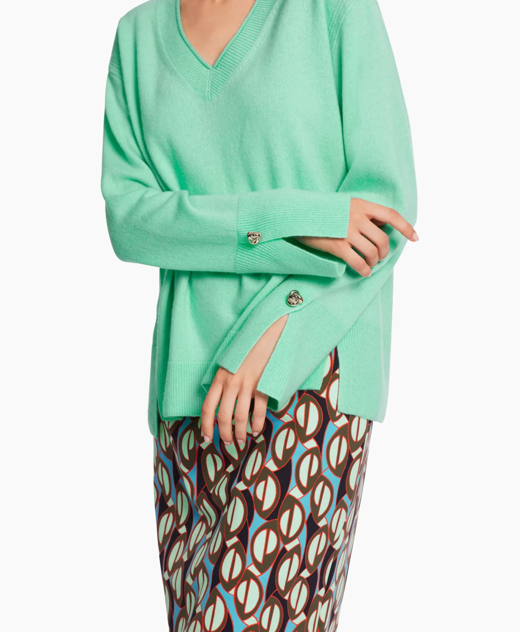 Truien^Marccain Collectie Pullover Wc 41.03 M51 Groen
