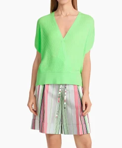 T-Shirts & Tops^Marccain Collectie Pullover Wc 41.46 M56 Groen