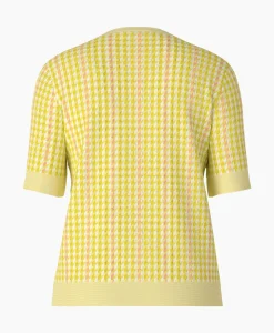T-Shirts & Tops^Marccain Collectie Pullover Wc 41.49 M33 Midden Geel