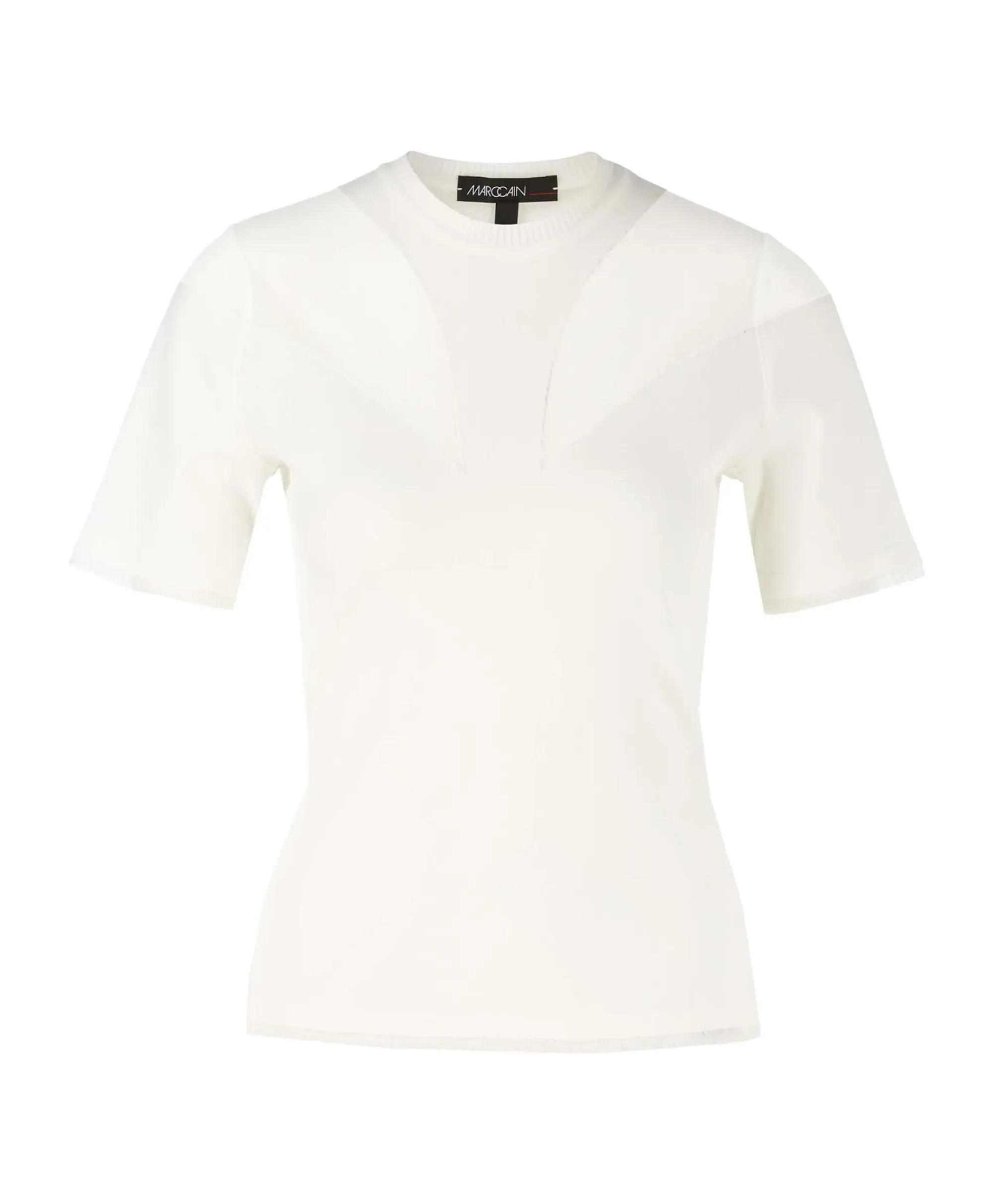T-Shirts & Tops^Marccain Collectie Pullover Wc 41.15 M12 Off White
