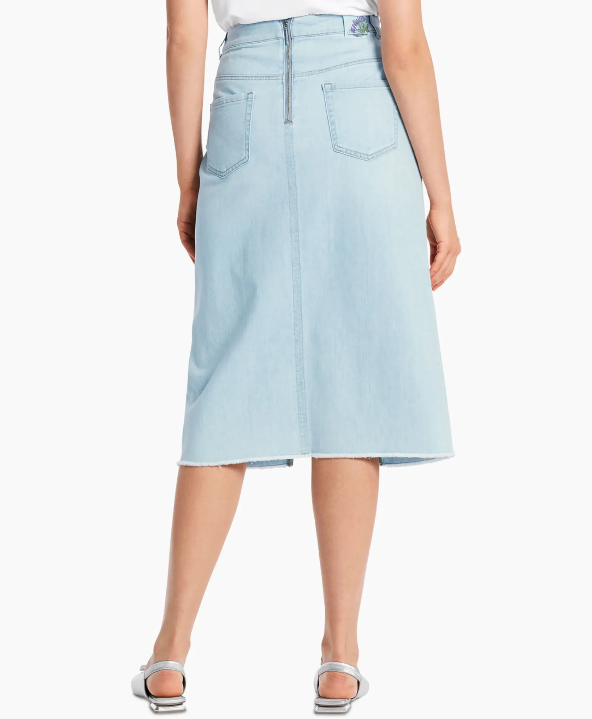 Rokken^Marccain Collectie Rok Wc 71.05 D04 Licht Blauw