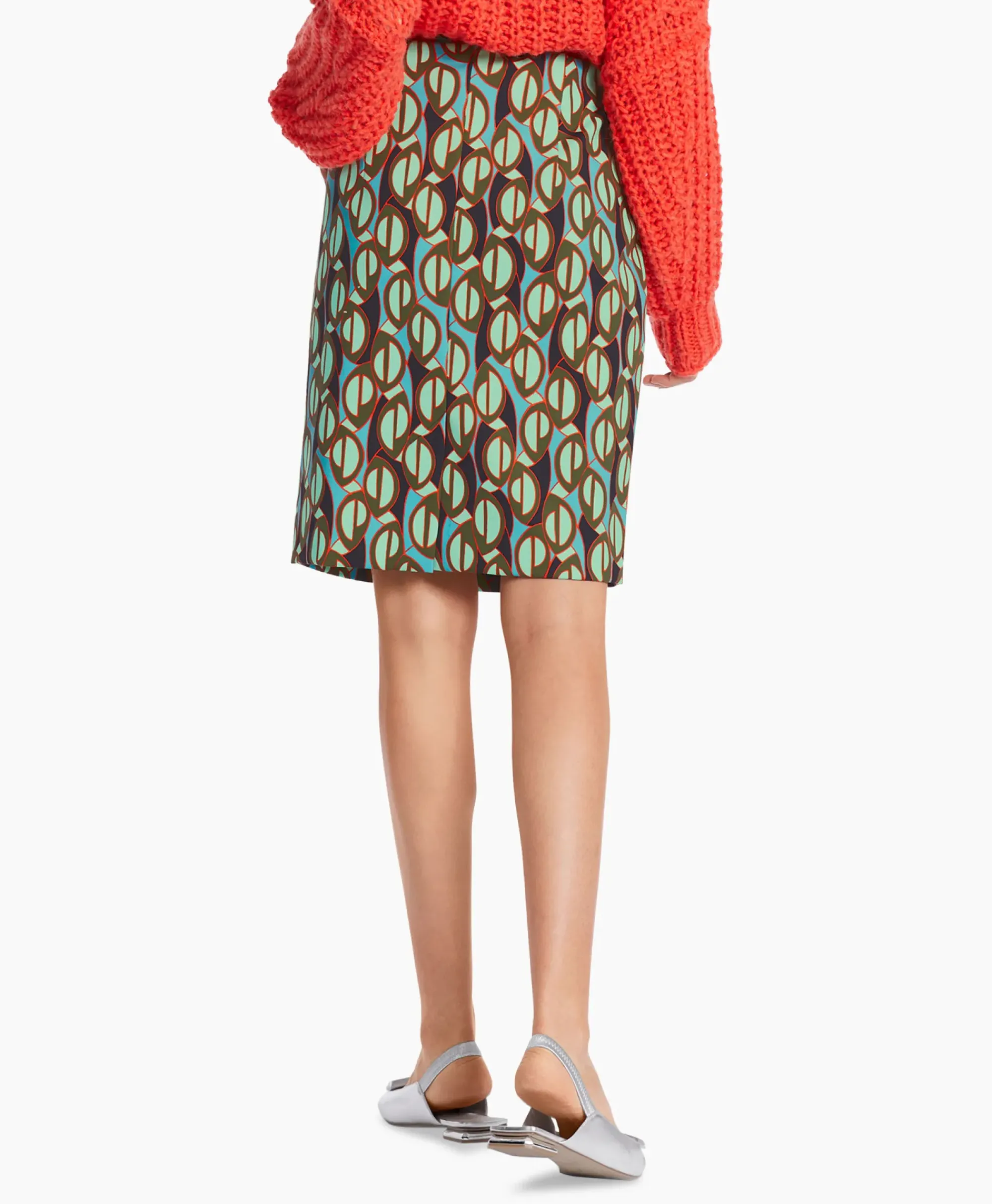 Rokken^Marccain Collectie Rok Wc 71.18 J01 Groen