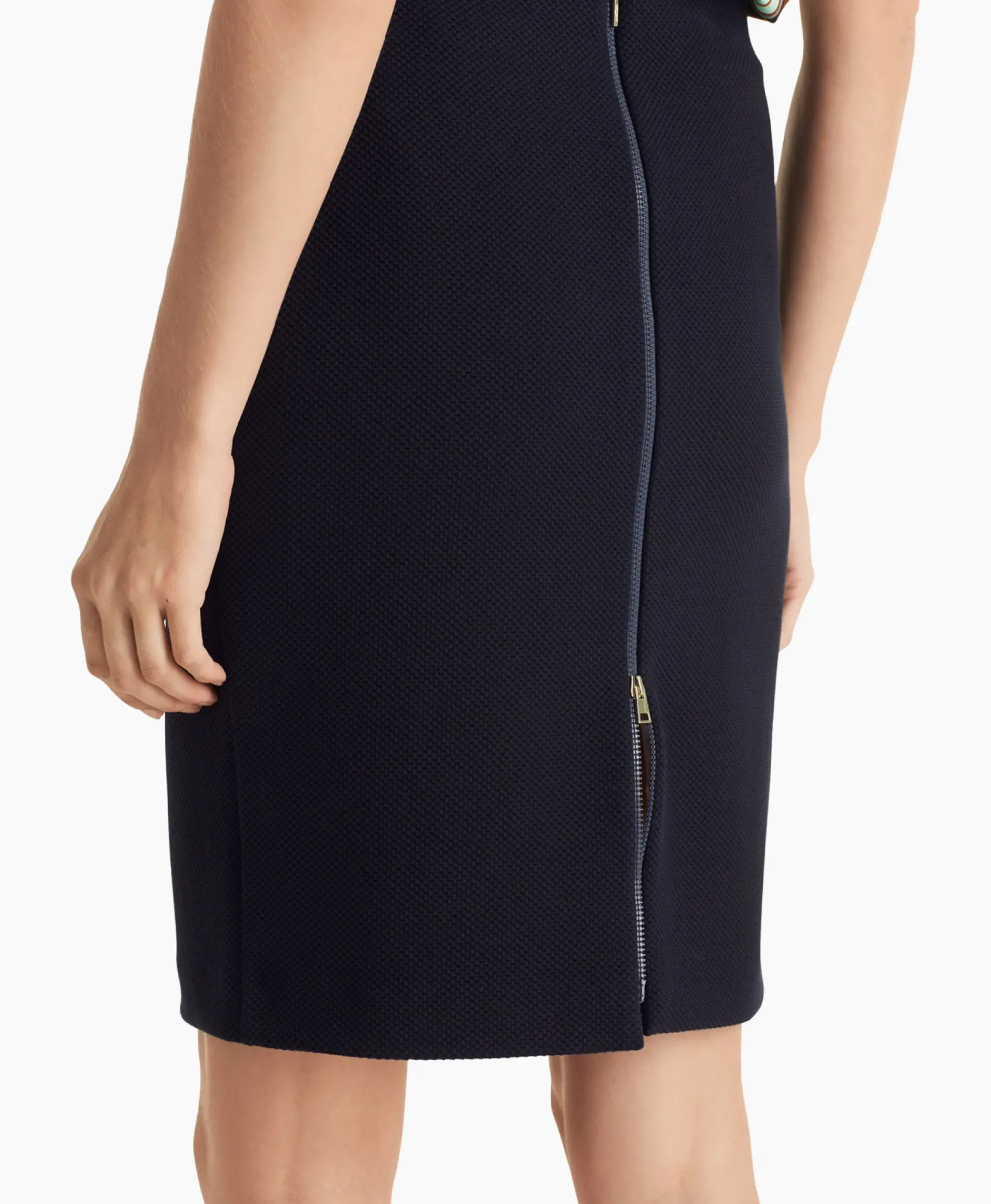 Rokken^Marccain Collectie Rok Wc 71.09 J09 Midden Blauw