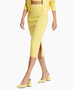 Rokken^Marccain Collectie Rok Wc 71.07 M33 Midden Geel