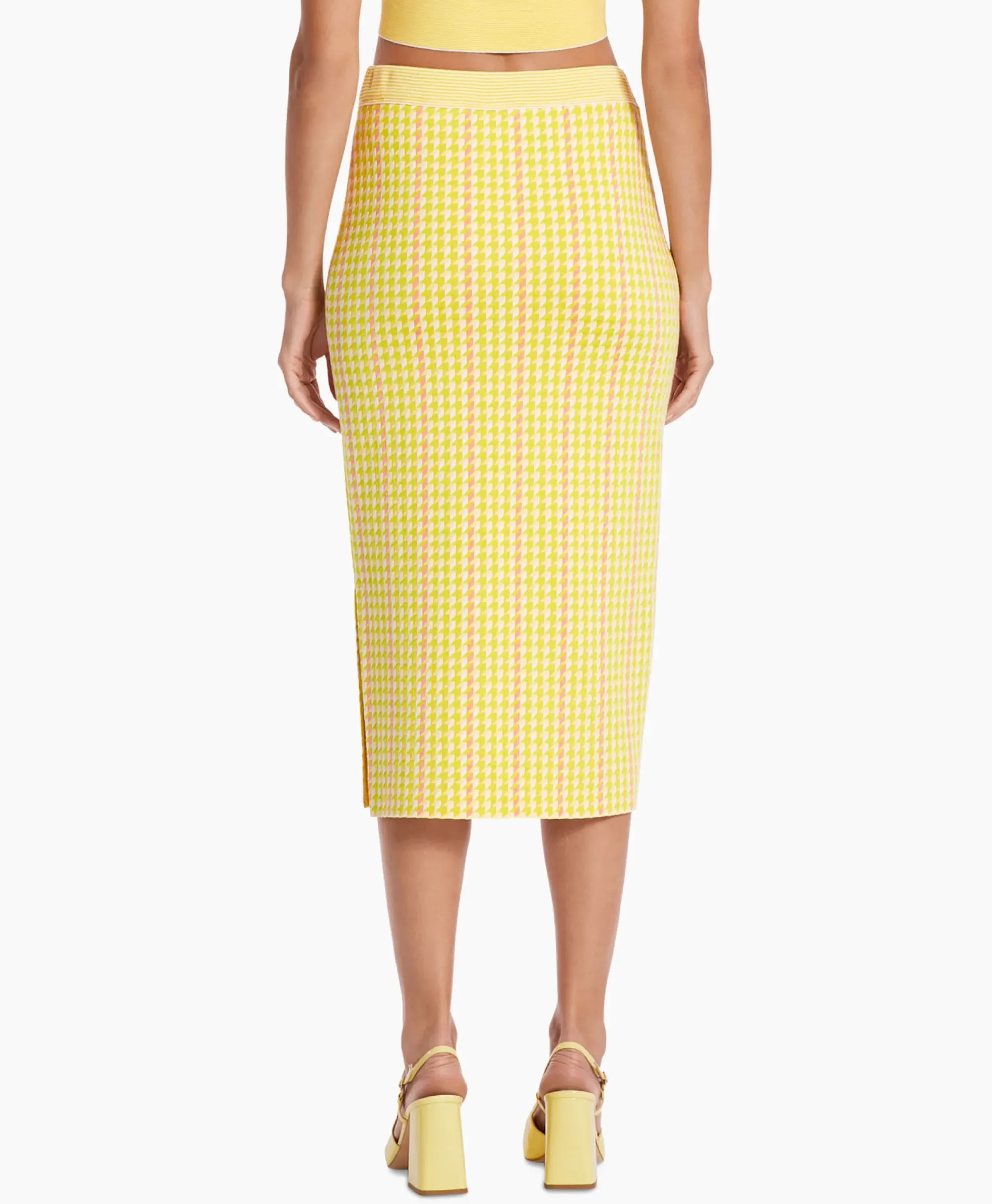 Rokken^Marccain Collectie Rok Wc 71.07 M33 Midden Geel