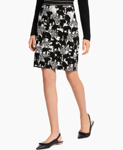 Rokken^Marccain Collectie Rok Wc 71.02 M03 Print + 2 Kleurig