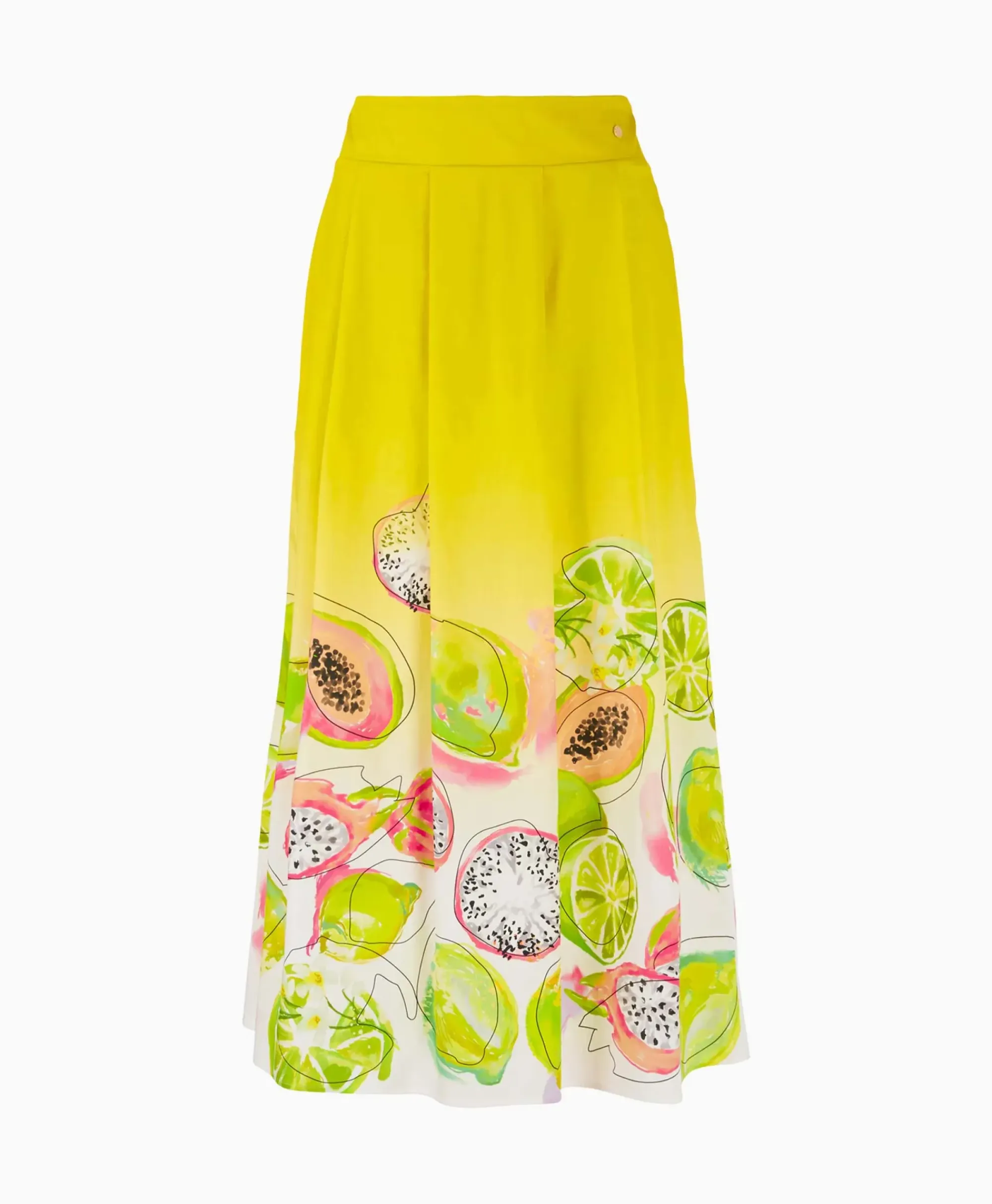 Bruiloftskleding^Marccain Collectie Rok Wc 71.06 W28 Geel
