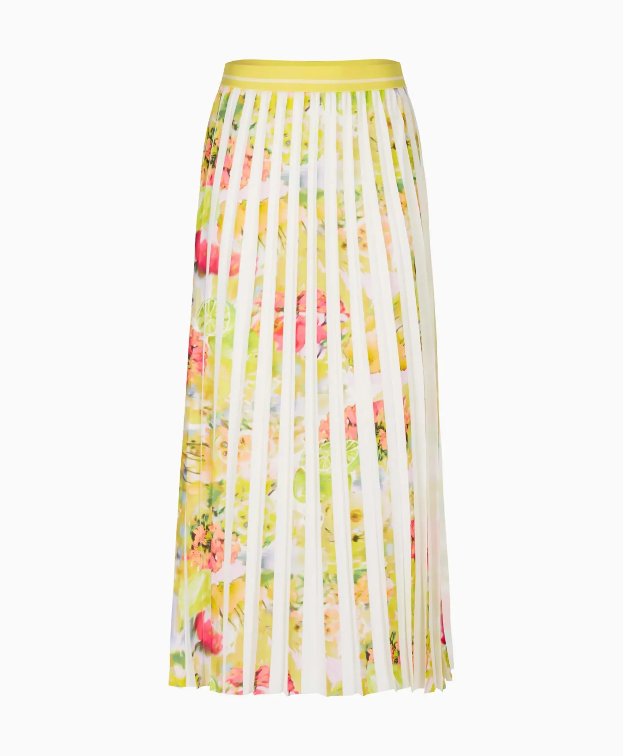 Bruiloftskleding^Marccain Collectie Rok Wc 71.11 W36 Midden Geel