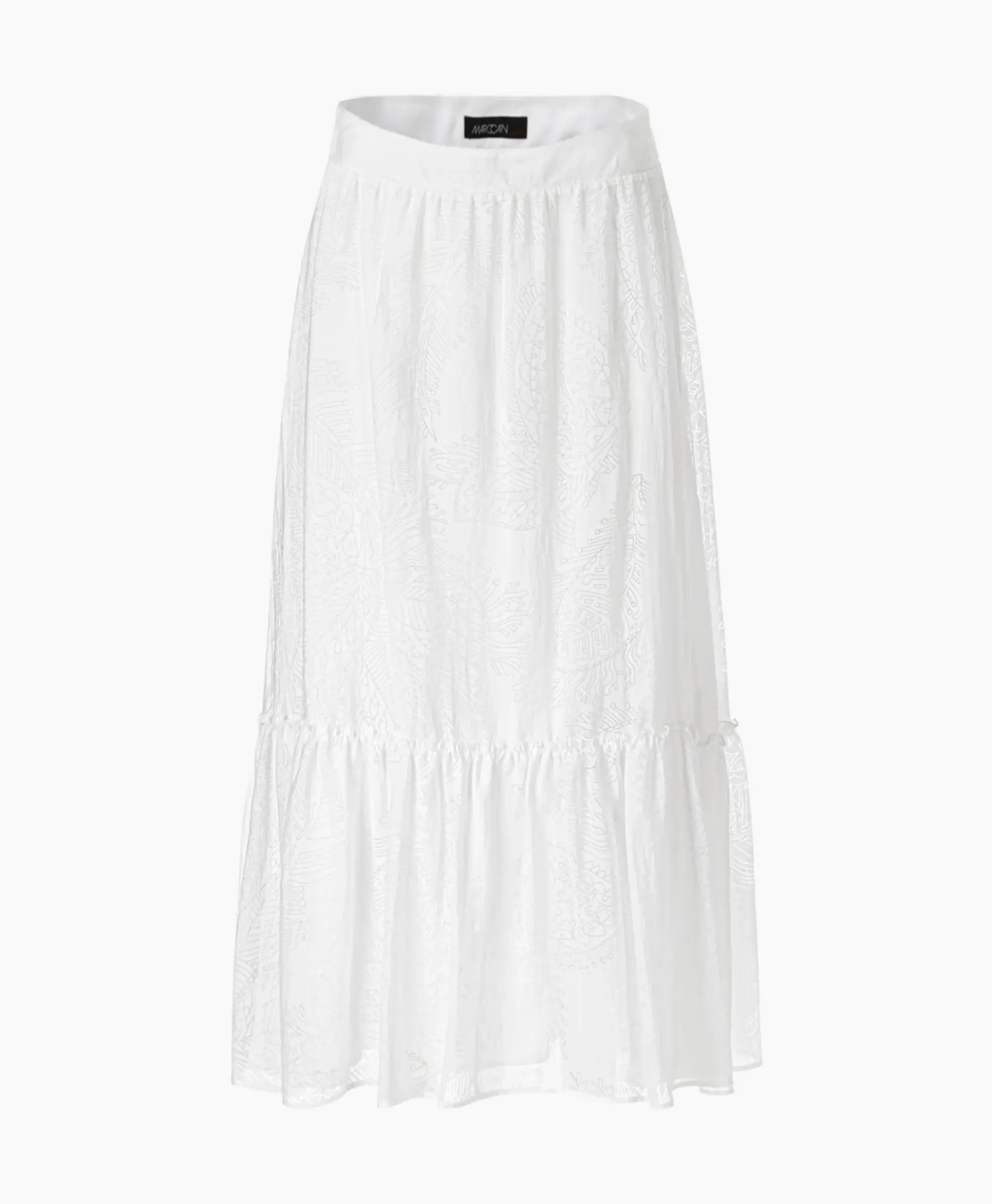 Rokken^Marccain Collectie Rok Wc 71.25 W77 Wit