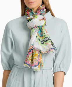 Sjaals^Marccain Collectie Shawl Wc B4.07 Z33 Wit