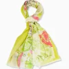 Sjaals^Marccain Collectie Shawl Wc B4.15 Z22 Geel