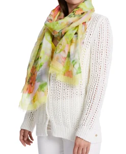 Sjaals^Marccain Collectie Shawl Wc B4.07 Z23 Midden Geel