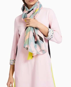 Sjaals^Marccain Collectie Sjaal Vc B4.15 Z15 Licht Blauw