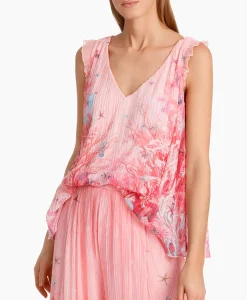 T-Shirts & Tops^Marccain Collectie Top Wc 61.26 J83 Zalm