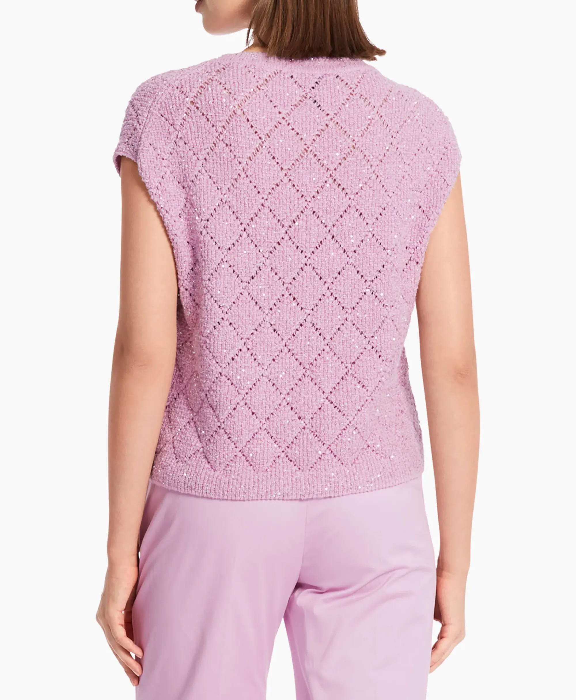 T-Shirts & Tops^Marccain Collectie Top Wc 42.01 M25 Lavendel