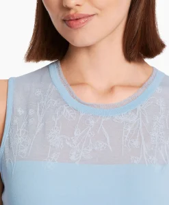 T-Shirts & Tops^Marccain Collectie Top Wc 61.07 M27 Licht Blauw