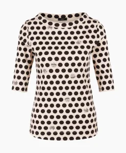 T-Shirts & Tops^Marccain Collectie T-Shirt Vc 48.45 J08 Zwart