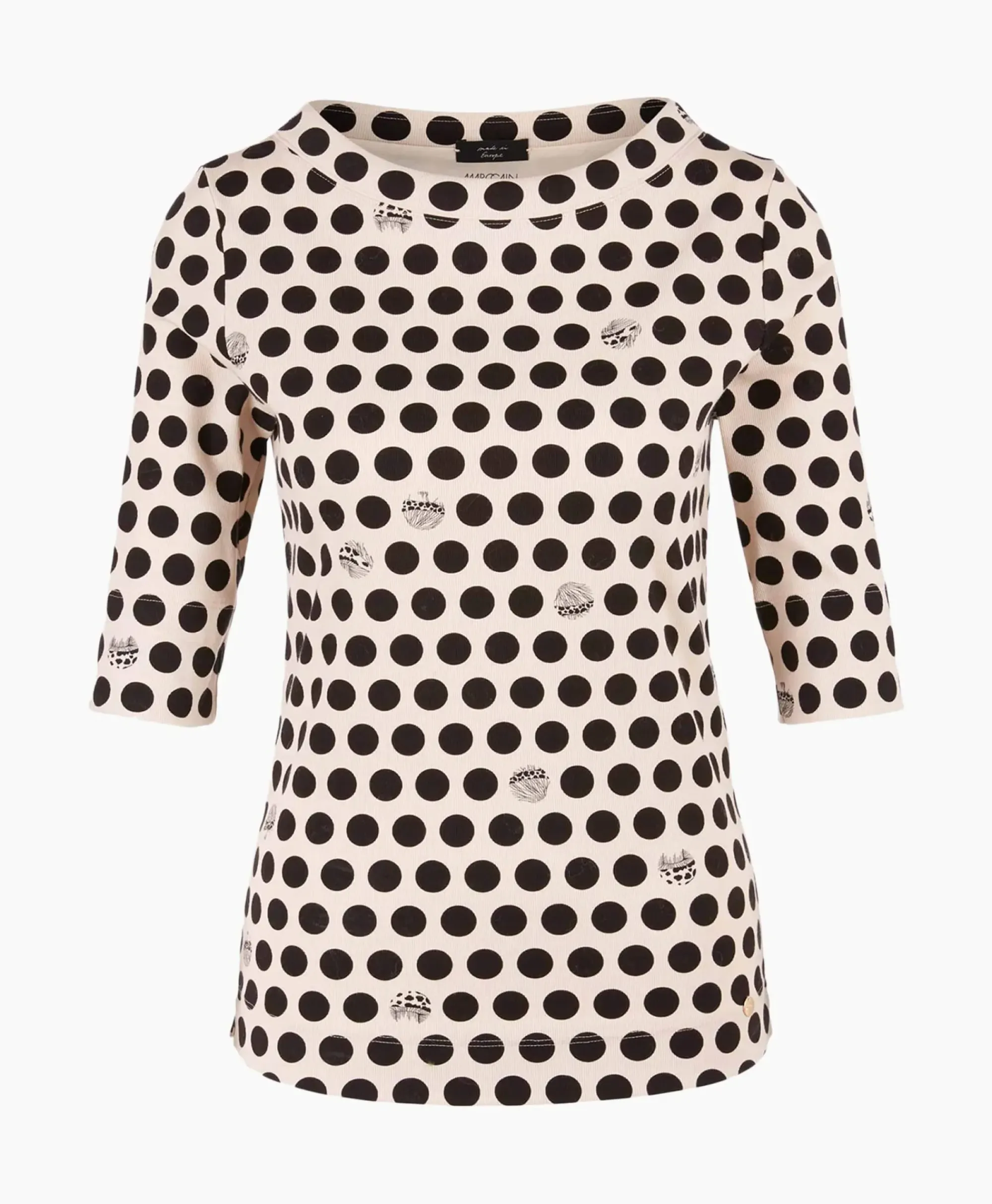 T-Shirts & Tops^Marccain Collectie T-Shirt Vc 48.45 J08 Zwart