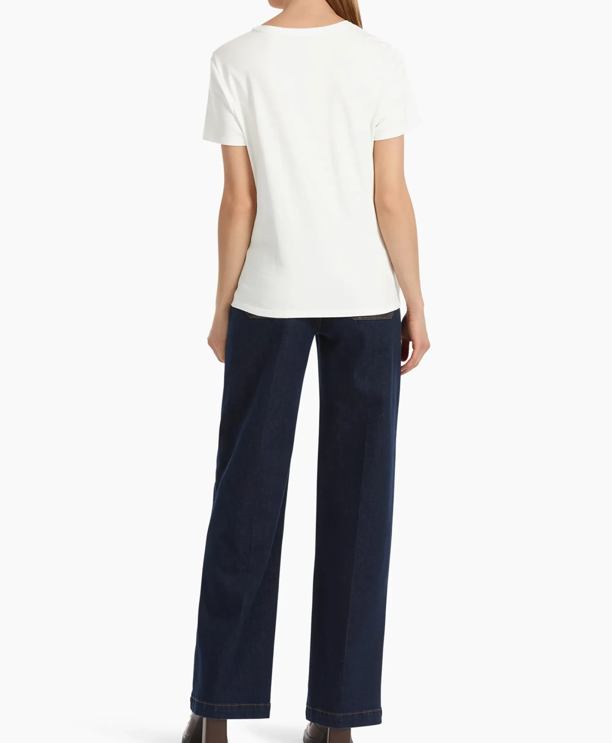 T-Shirts & Tops^Marccain Collectie T-Shirt Vc 48.32 J66 Off White