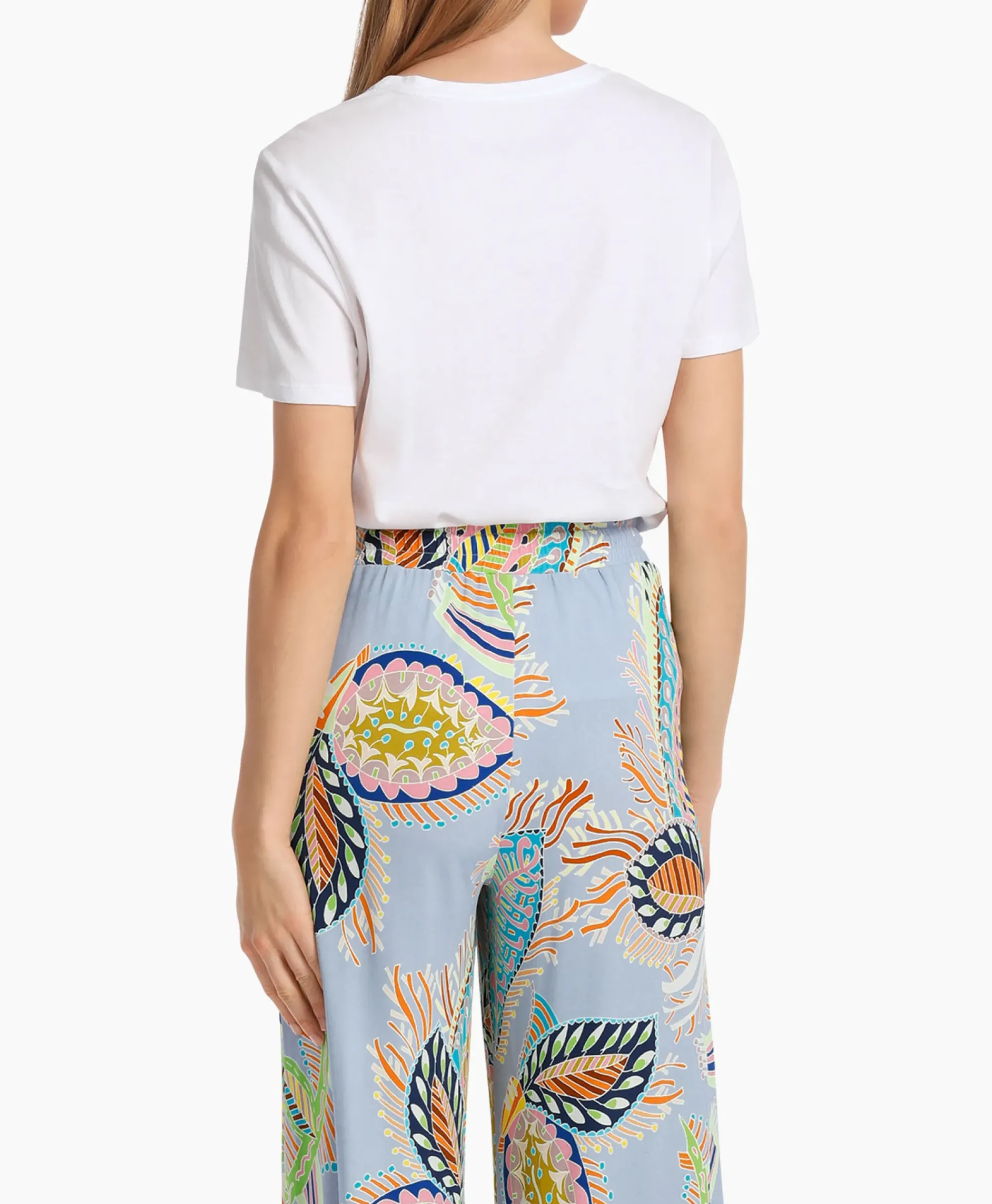 T-Shirts & Tops^Marccain Collectie T-Shirt Wc 48.32 J73 Wit