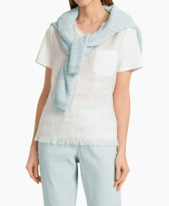 T-Shirts & Tops^Marccain Collectie T-Shirt Wc 48.41 J79 Off White