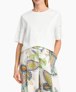 T-Shirts & Tops^Marccain Collectie T-Shirt Wc 48.62 J81 Wit