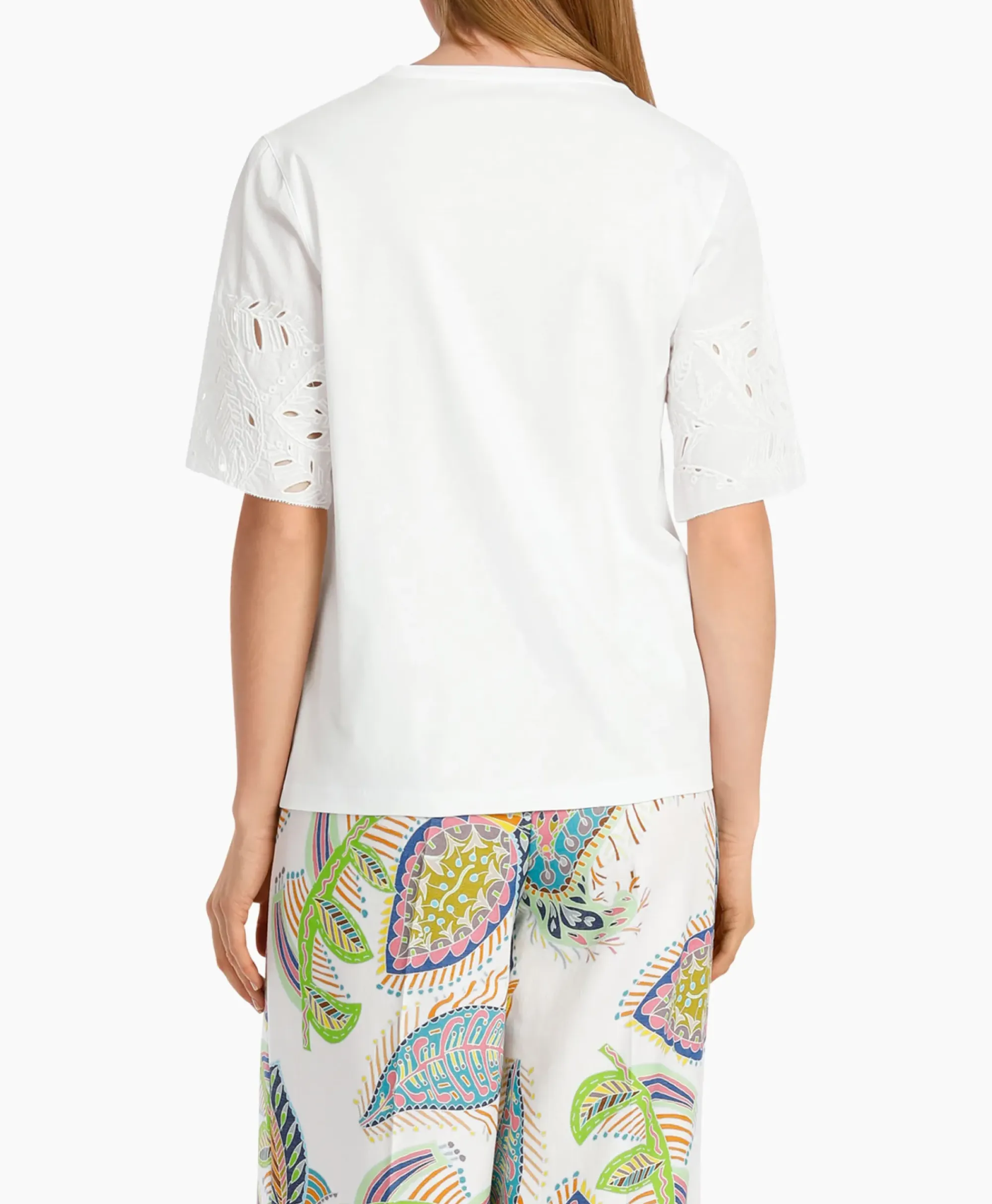 T-Shirts & Tops^Marccain Collectie T-Shirt Wc 48.62 J81 Wit