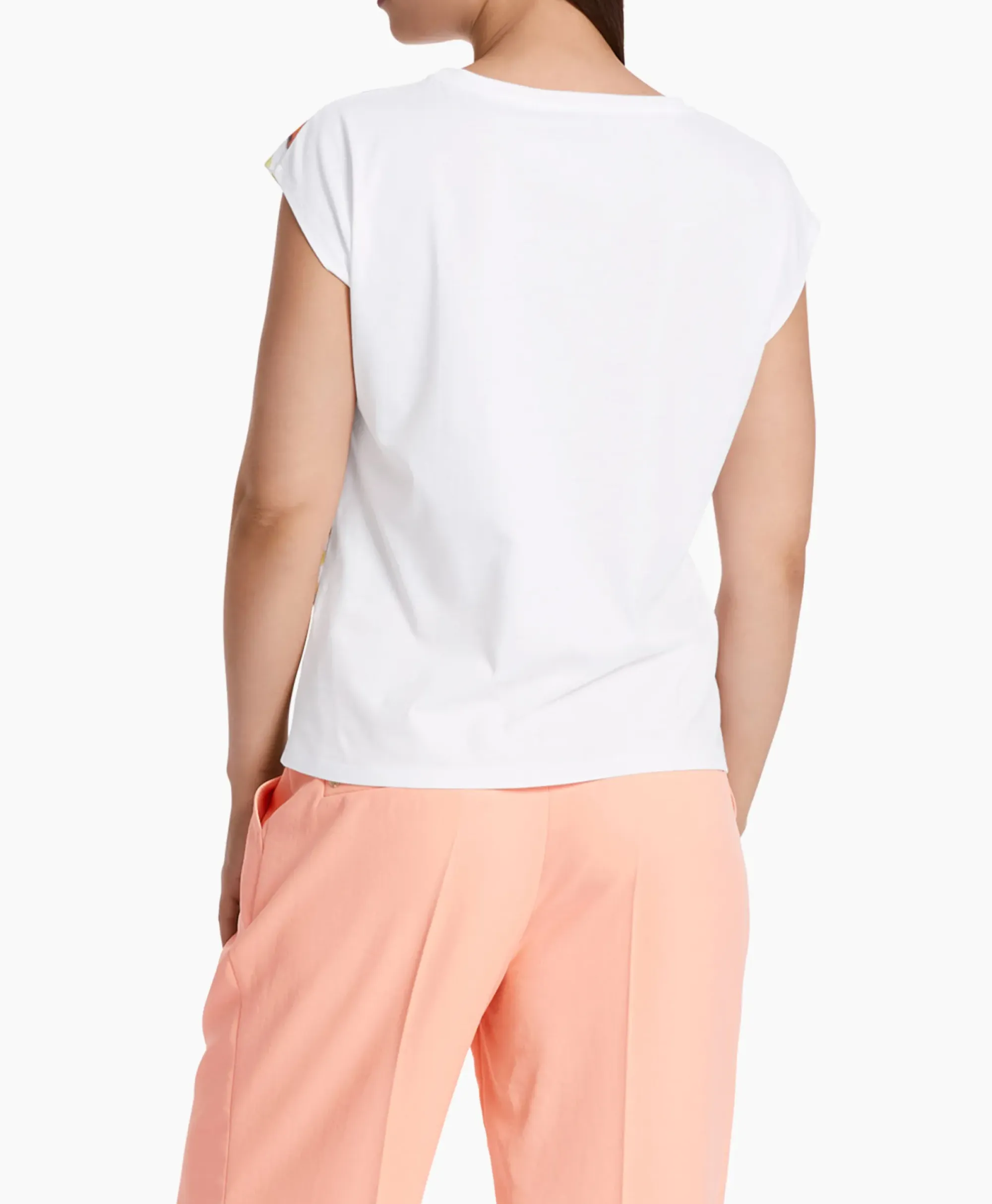 T-Shirts & Tops^Marccain Collectie T-Shirt Wc 48.67 J25 Wit