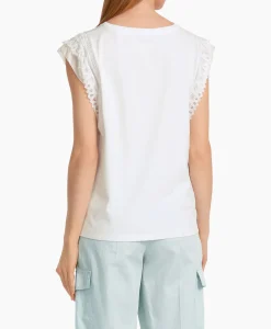 T-Shirts & Tops^Marccain Collectie T-Shirt Wc 48.44 J14 Wit
