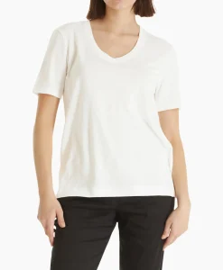 T-Shirts & Tops^Marccain Collectie T-Shirt Wc 48.34 J54 Off White