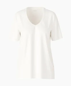 T-Shirts & Tops^Marccain Collectie T-Shirt Wc 48.34 J54 Off White