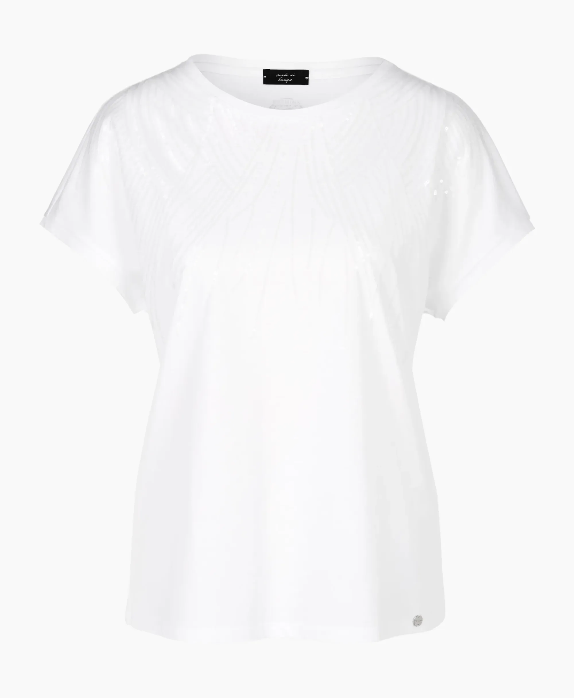 T-Shirts & Tops^Marccain Collectie T-Shirt Wc 48.46 J36 Wit