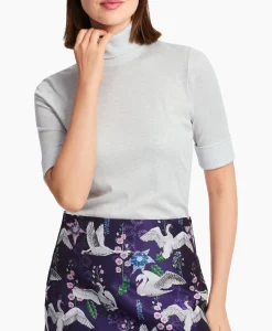 T-Shirts & Tops^Marccain Collectie T-Shirt Wc 48.17 J37 Zilver