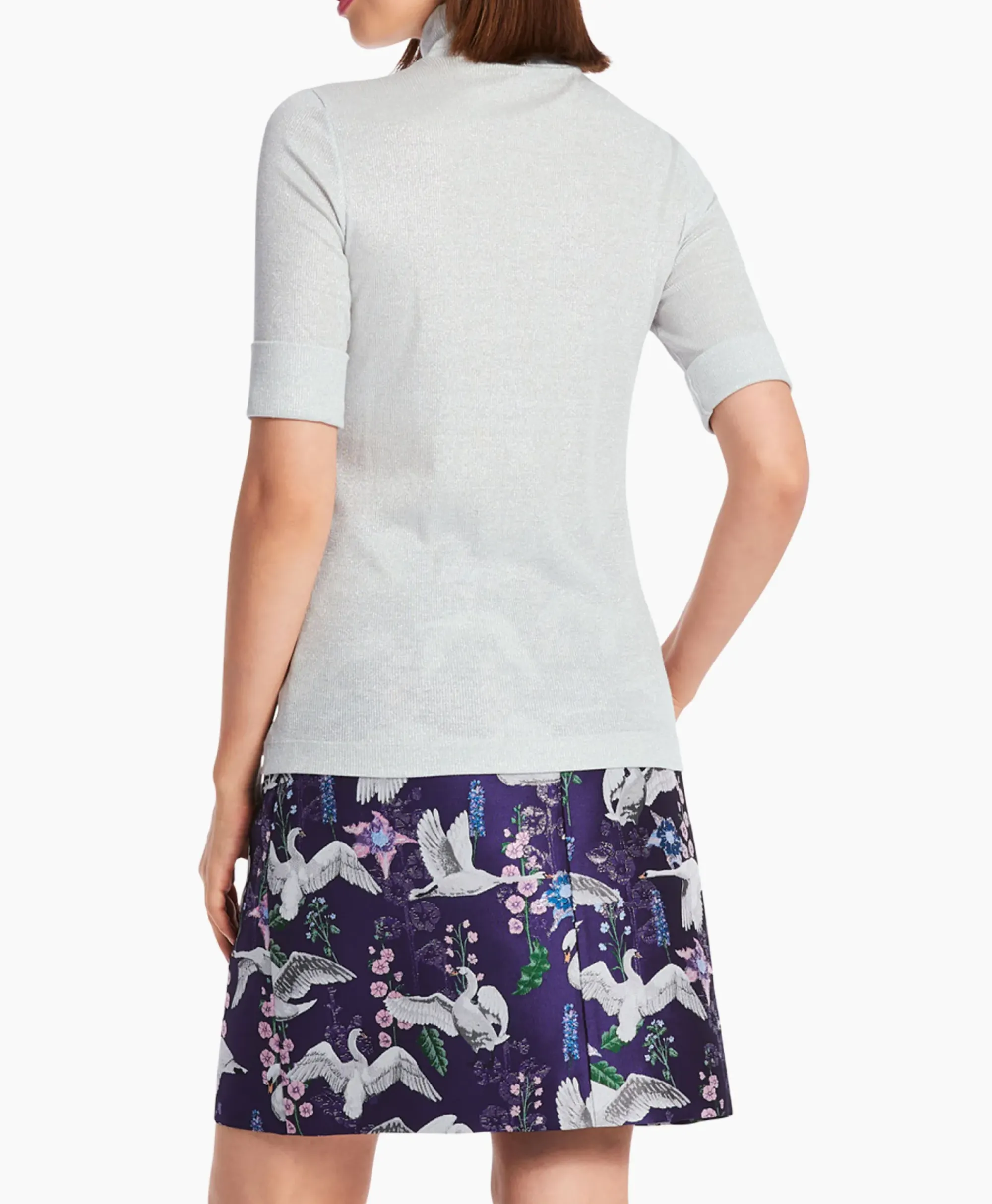 T-Shirts & Tops^Marccain Collectie T-Shirt Wc 48.17 J37 Zilver